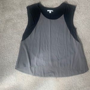 American Eagle Black and Grey Tank